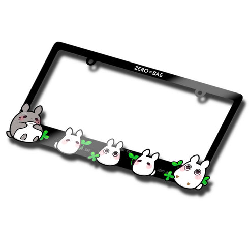 B GRADE Forest Friends License Plate Frame